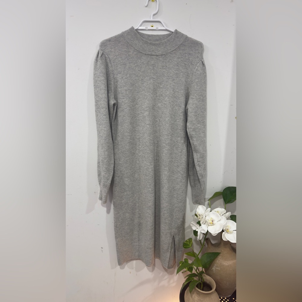 GAP Gray Long Sleeve Dress - NWOT
